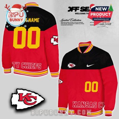 Kansas City Chiefs 2025 Off Season Baseball Jacket