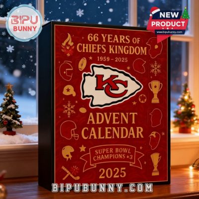 Kansas City Chiefs 66th Anniversary Advent Calendar