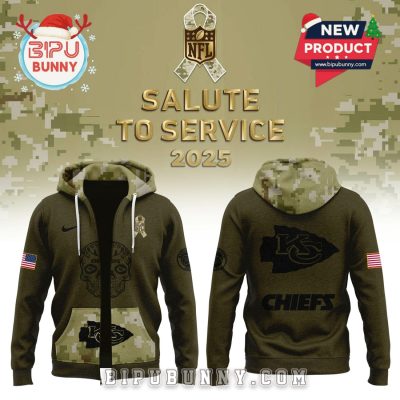 Kansas City Chiefs Salute to Service Zip Hoodie