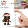 Detailed look at the acrylic thickness and Santa gorilla figure included in the King of Skull Island advent calendar set!