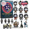 Rock-themed advent calendar with stylized mini figures, guitars, LEGO band scenes, and iconic designs inspired by 1970s rock legends!