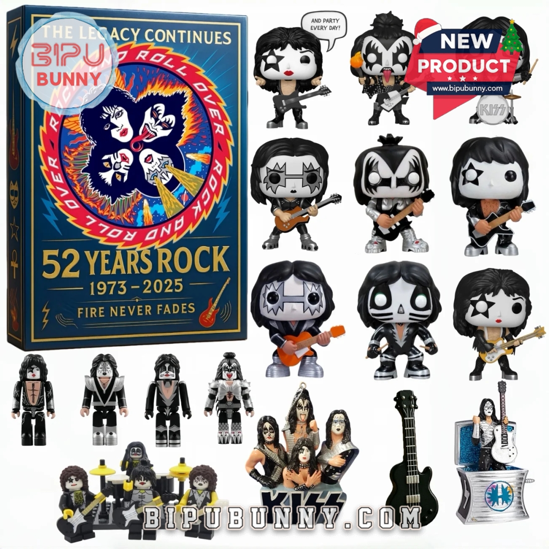 Kiss 52th Anniversary Advent Calendar 2025 Kiss 52th Anniversary Advent Calendar 2025