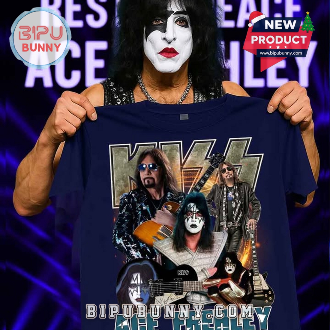 Kiss Ace Frehley 1951 – 2025 Thank You For The Memories T-Shirt Kiss Ace Frehley 1951 – 2025 Thank You For The Memories T-Shirt