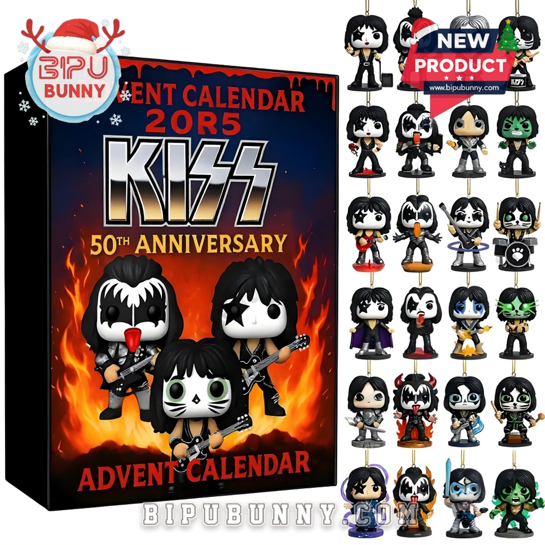 Kiss Band 2025 Advent Calendar Kiss Band 2025 Advent Calendar