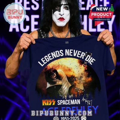 Kiss Spacemen Ace Frehley 1951 – 2025 Anniversary T-Shirt Kiss Spacemen Ace Frehley 1951 – 2025 Anniversary T-Shirt
