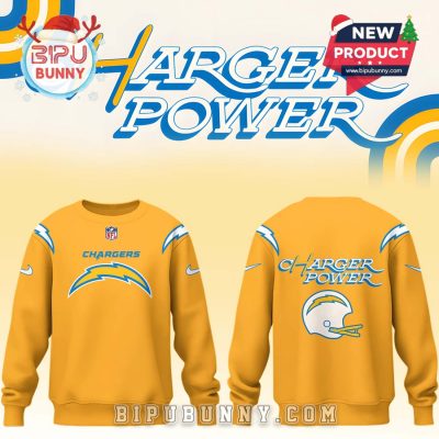 Los Angeles Chargers Power Hoodie 2025