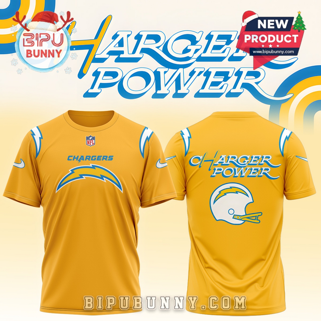 Los Angeles Chargers Power Hoodie 2025 Los Angeles Chargers Power Hoodie 2025