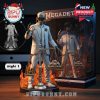 Vic Rattlehead figurine in a white suit, holding a scale with skulls and coins, surrounded by flames in Collector's Edition packaging.