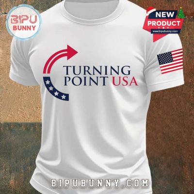 Men’s Charlie Kirk Turning Point USA Trump Commemorative T-Shirt Men’s Charlie Kirk Turning Point USA Trump Commemorative T-Shirt