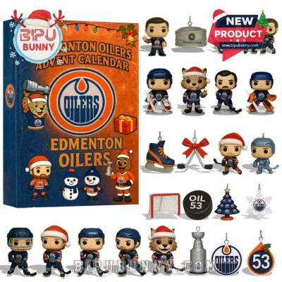 Merry Christmas Edmonton Oilers Advent Calendar