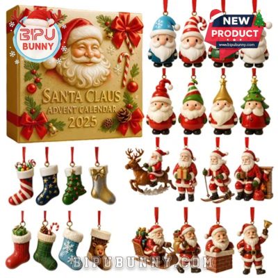 Merry Christmas Santa Claus Advent Calendar