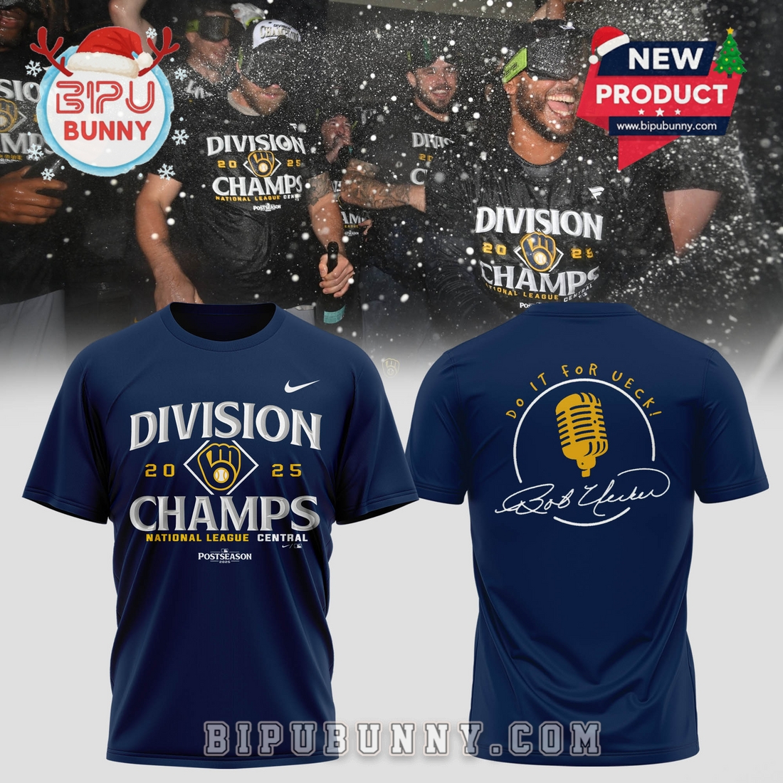Milwaukee Brewers Division Champs 2025 Hoodie Milwaukee Brewers Division Champs 2025 Hoodie