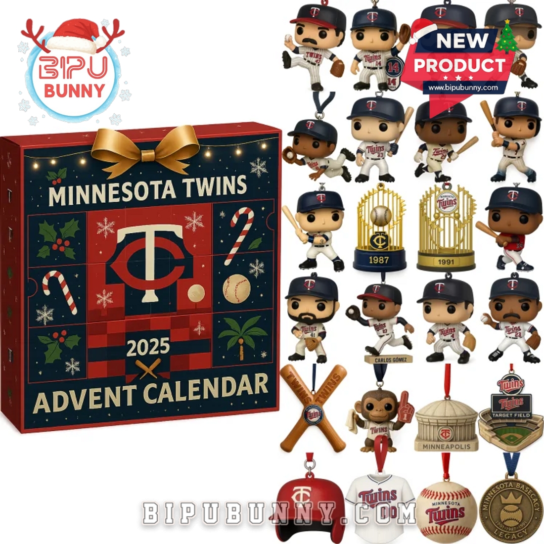 Minnesota Twins 2025 Advent Calendar Minnesota Twins 2025 Advent Calendar