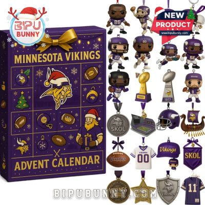 Minnesota Vikings 2025 Advent Calendar