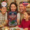 Family celebrating the holidays with the Montreal Canadiens' Stanley Cup Champions Advent Calendar.