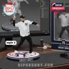 Bucky Dent figurine in action, mid-throw, in a New York Yankees uniform, displayed in clean, legacy-themed packaging.