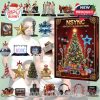 NSYNC Advent Calendar 2025 with music-themed holiday figurines, collectibles, and a festive red box.