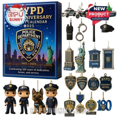 NYPD 80th Anniversary Advent Calendar