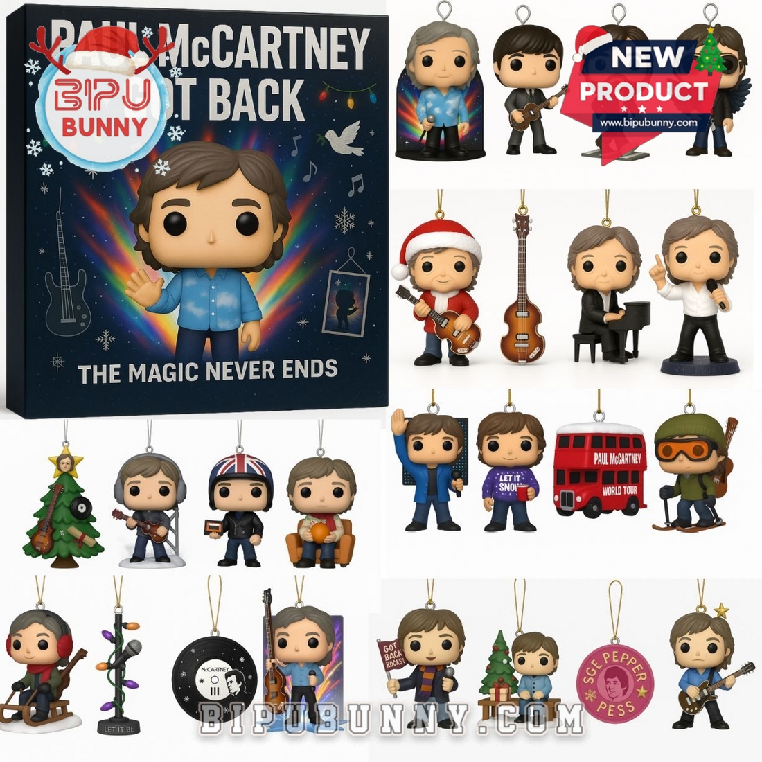 Paul McCartney Got Back Tour 2025 Advent Calendar Paul McCartney Got Back Tour 2025 Advent Calendar