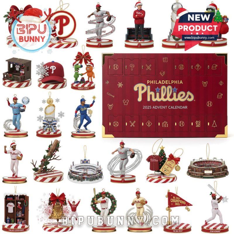 Philadelphia Phillies Advent Calendar Limited 2025