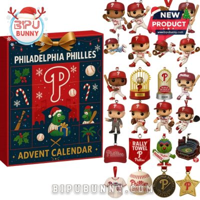 Philadelphia Phillies Christmas Countdown Advent Calendar 2025