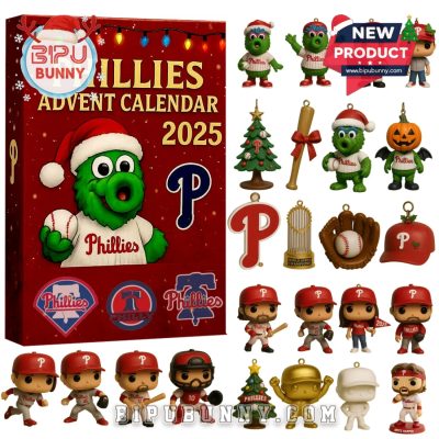 Phillies Advent Calendar Christmas Gifts 2025