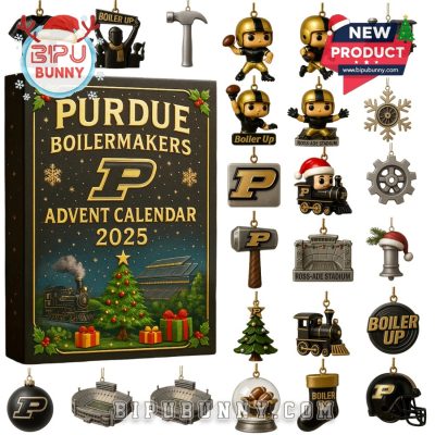 Purdue Boilermakers Football 2025 Advent Calendar