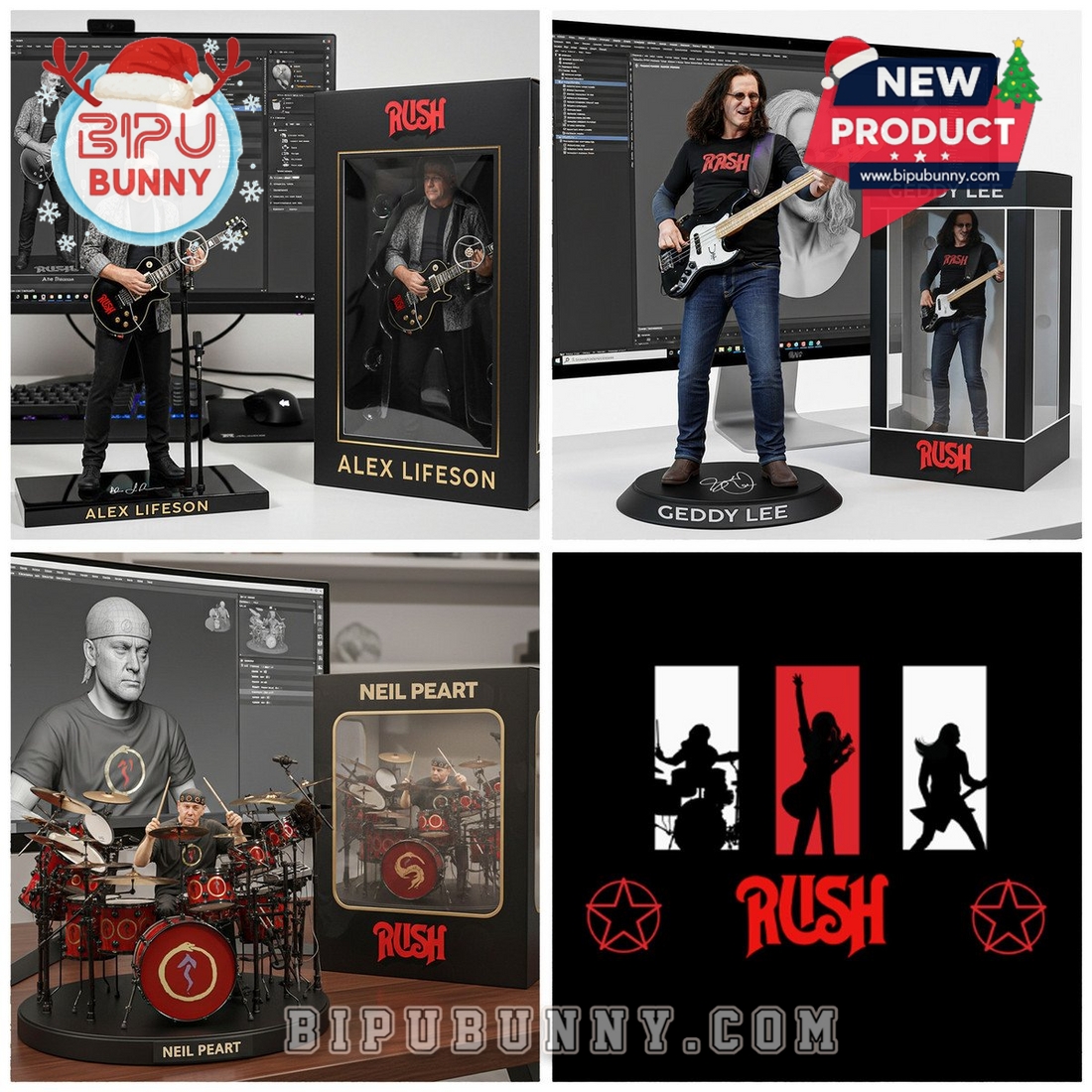 Rush Band Acrylic Plaque 2025 Rush Band Acrylic Plaque 2025