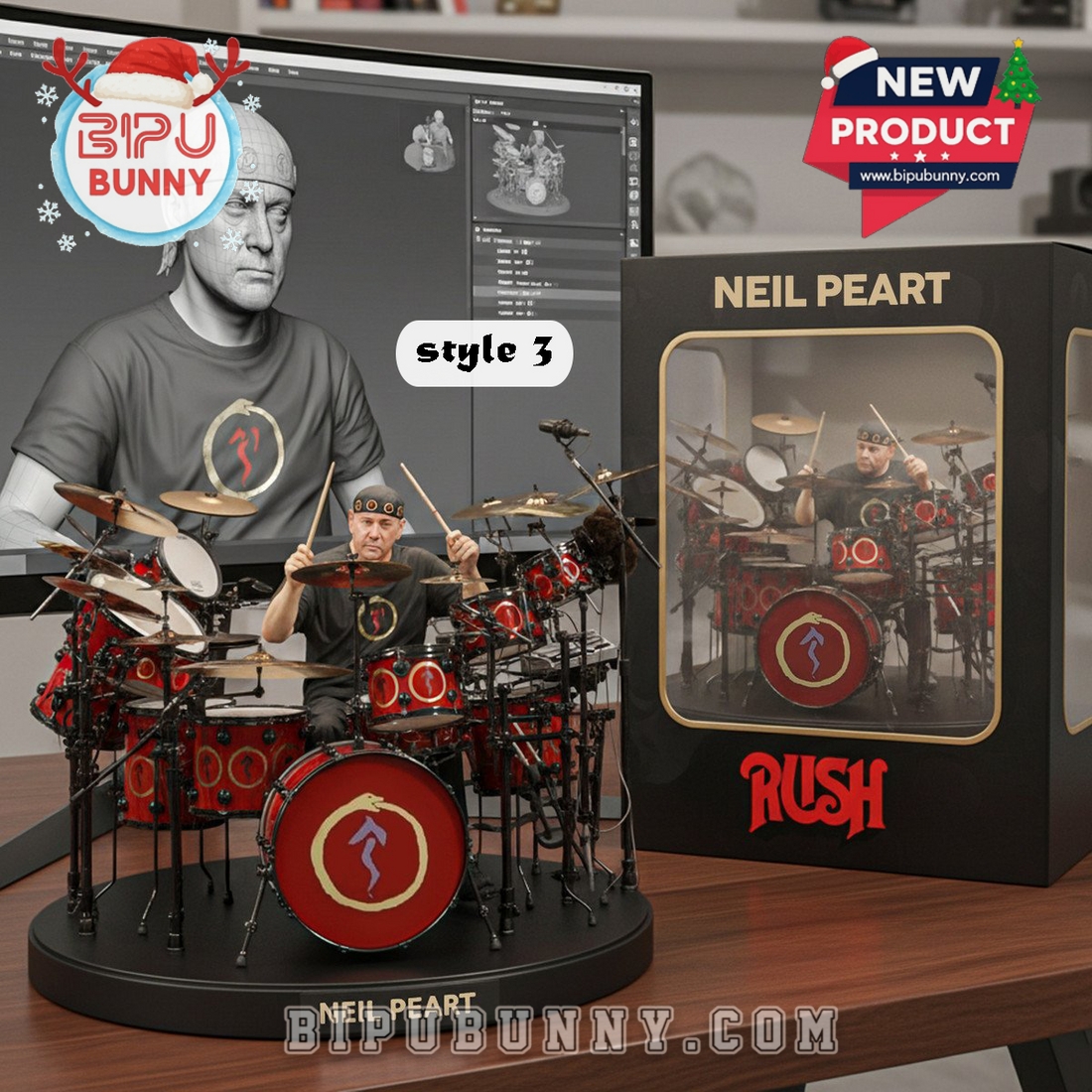 Rush Band Acrylic Plaque 2025 Rush Band Acrylic Plaque 2025