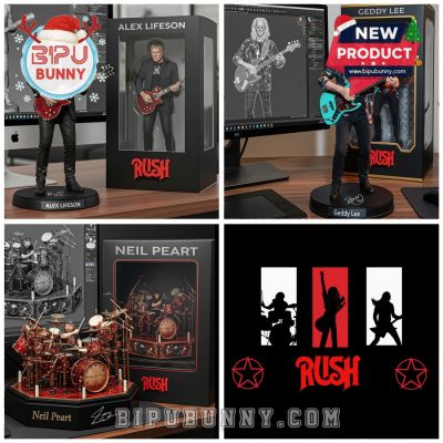 Rush Rock Band 2025 Acrylic Plaque