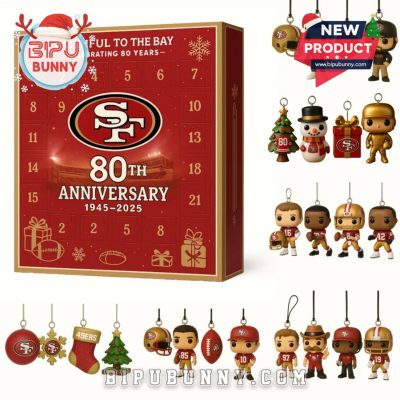 San Francisco 49ers 80th Anniversary Advent Calendar