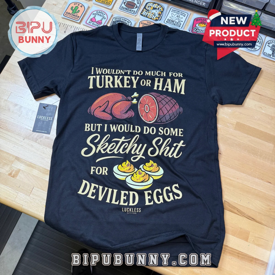 Sketchy For Deviled Eggs Tee T-Shirt Sketchy For Deviled Eggs Tee T-Shirt