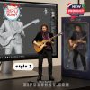 A collectible model of Steve Hackett dressed in stage attire, placed before a gray-scale sculpting screen and packaged in a distinctive Taylor Swift-labeled box!