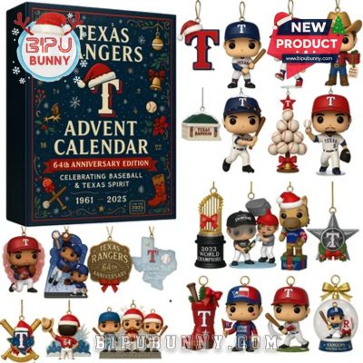 Texas Rangers 64th Anniversary Advent Calendar