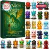 The Dragon in the Forest Advent Calendar 2025, featuring collectible figurines of dragons in playful poses, designed with vibrant colors and intricate details.