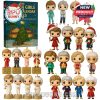 The Golden Girls Advent Calendar 2025 featuring 24 Funko-style ornaments of the main characters in holiday attire with quotes and moments from the show.