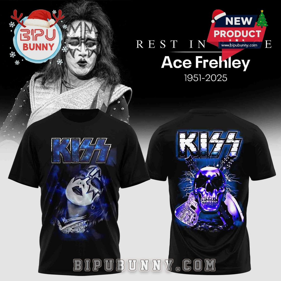 The Legend Lives Forever Ace Frehley Tribute Hoodie The Legend Lives Forever Ace Frehley Tribute Hoodie