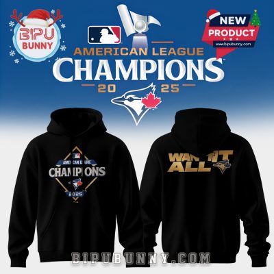 Toronto Blue Jays 2025 American League Champions Hoodie