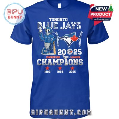 Toronto Blue Jays 2025 American League Champions T-Shirt