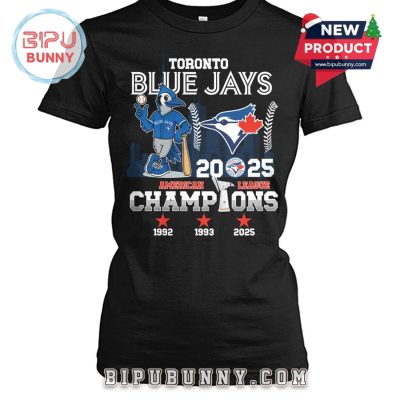 Toronto Blue Jays 2025 American League Champions T-Shirt
