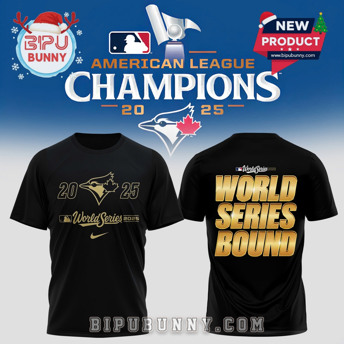 Toronto Blue Jays 2025 World Series Hoodie Toronto Blue Jays 2025 World Series Hoodie