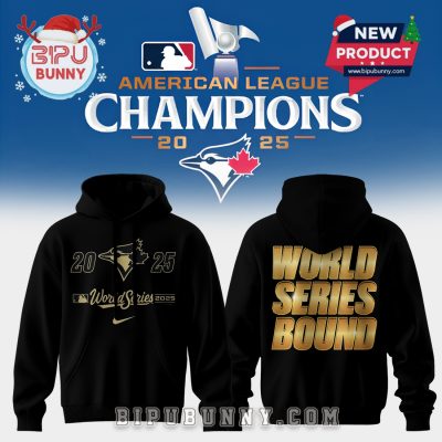 Toronto Blue Jays 2025 World Series Hoodie And Cap