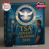 TSA Advent Calendar 2025 with TSA logo and airport security imagery.