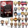 WWE 24 Day Countdown Advent Calendar featuring collectible Funko Pop-style figurines of famous WWE wrestlers.