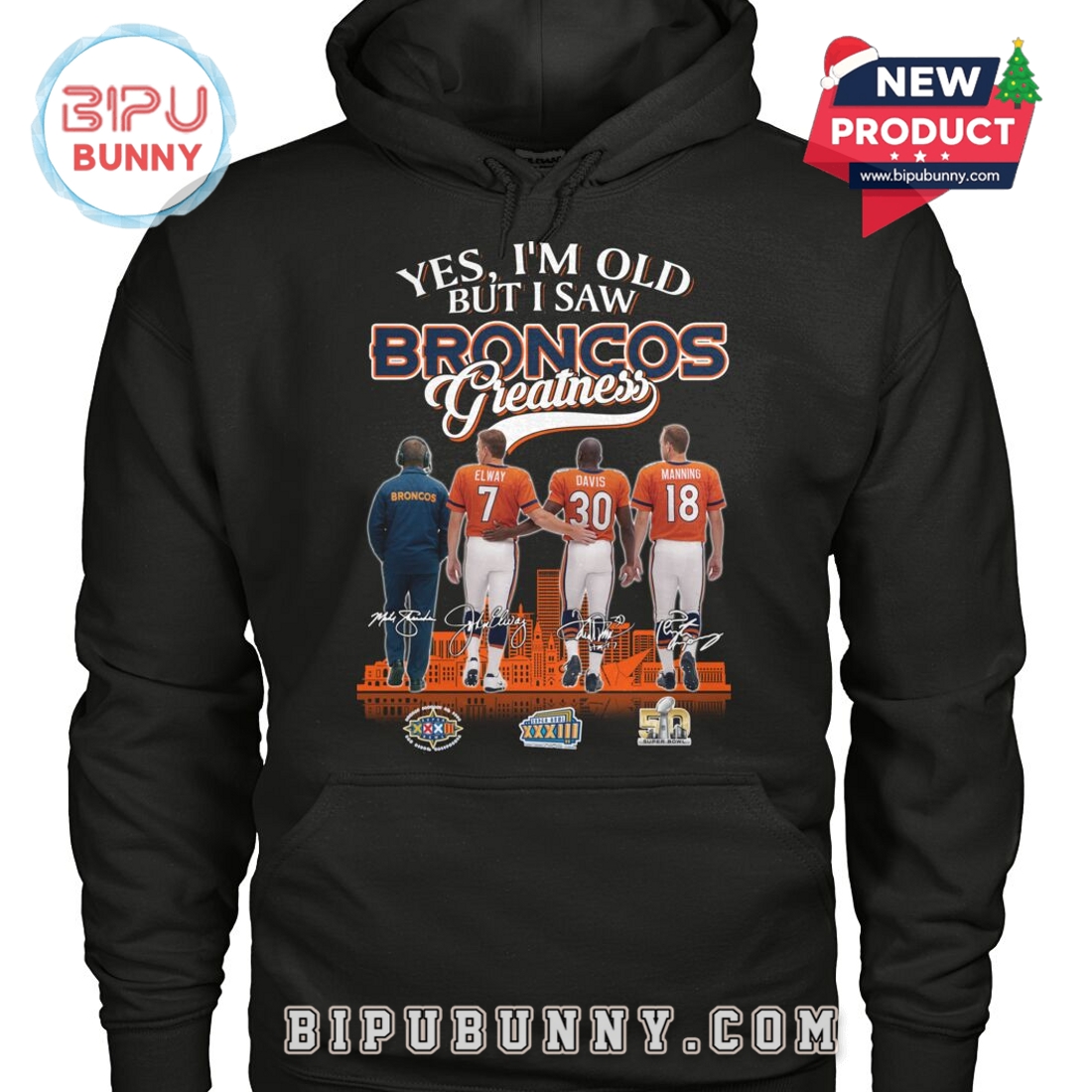 Yes, I’m Old But I Saw Broncos Greatness T-Shirt Yes, I’m Old But I Saw Broncos Greatness T-Shirt
