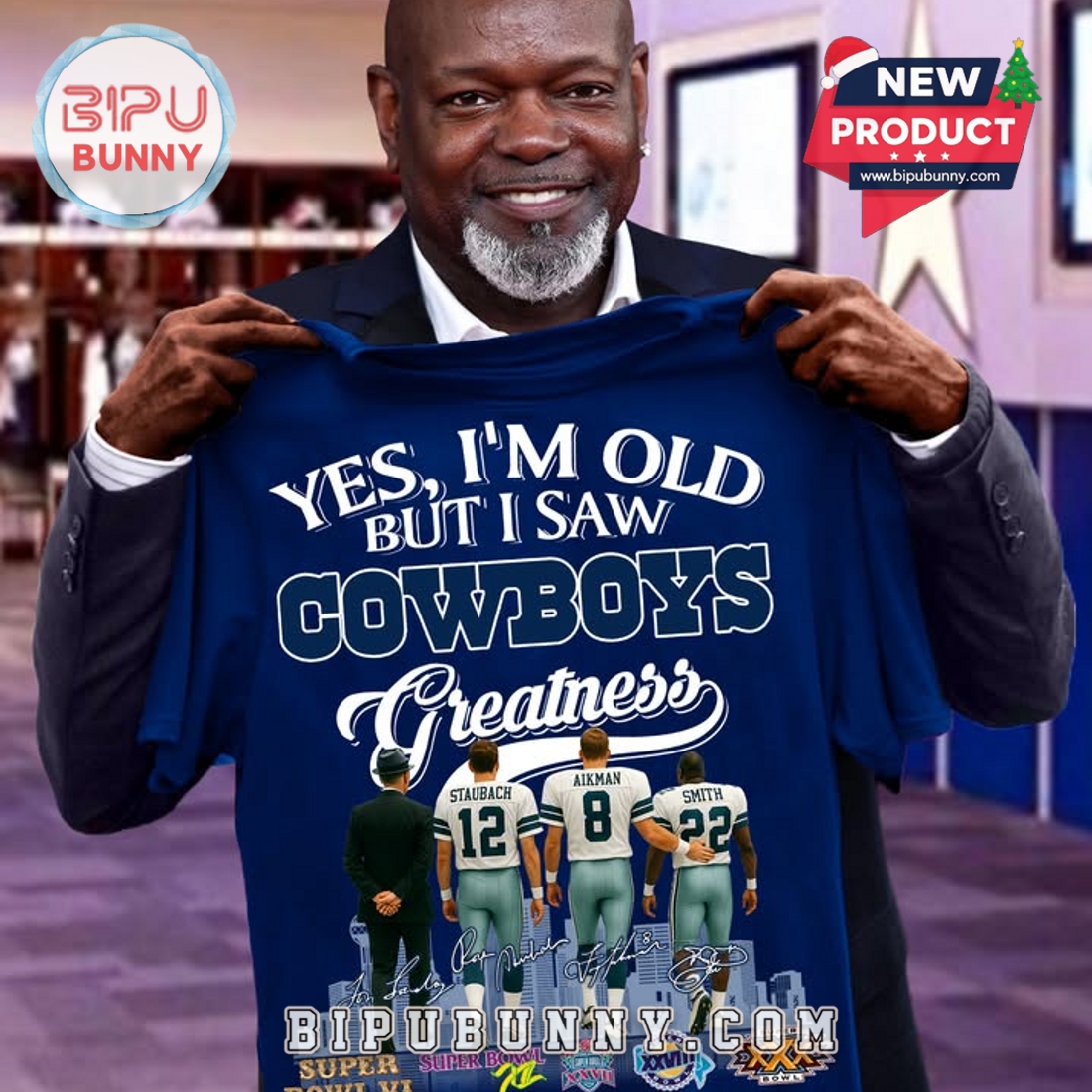 Yes, I’m Old But I Saw Cowboys Greatness T-Shirt Yes, I’m Old But I Saw Cowboys Greatness T-Shirt