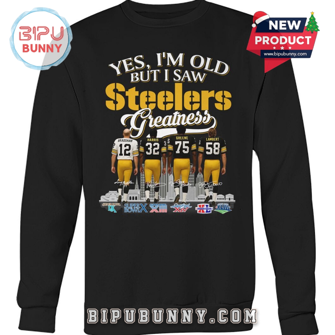 Yes. I’m Old But I Saw Steelers Greatness T-Shirt Yes. I’m Old But I Saw Steelers Greatness T-Shirt
