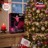 Yungblud advent calendar placed by a Christmas tree with decorations.