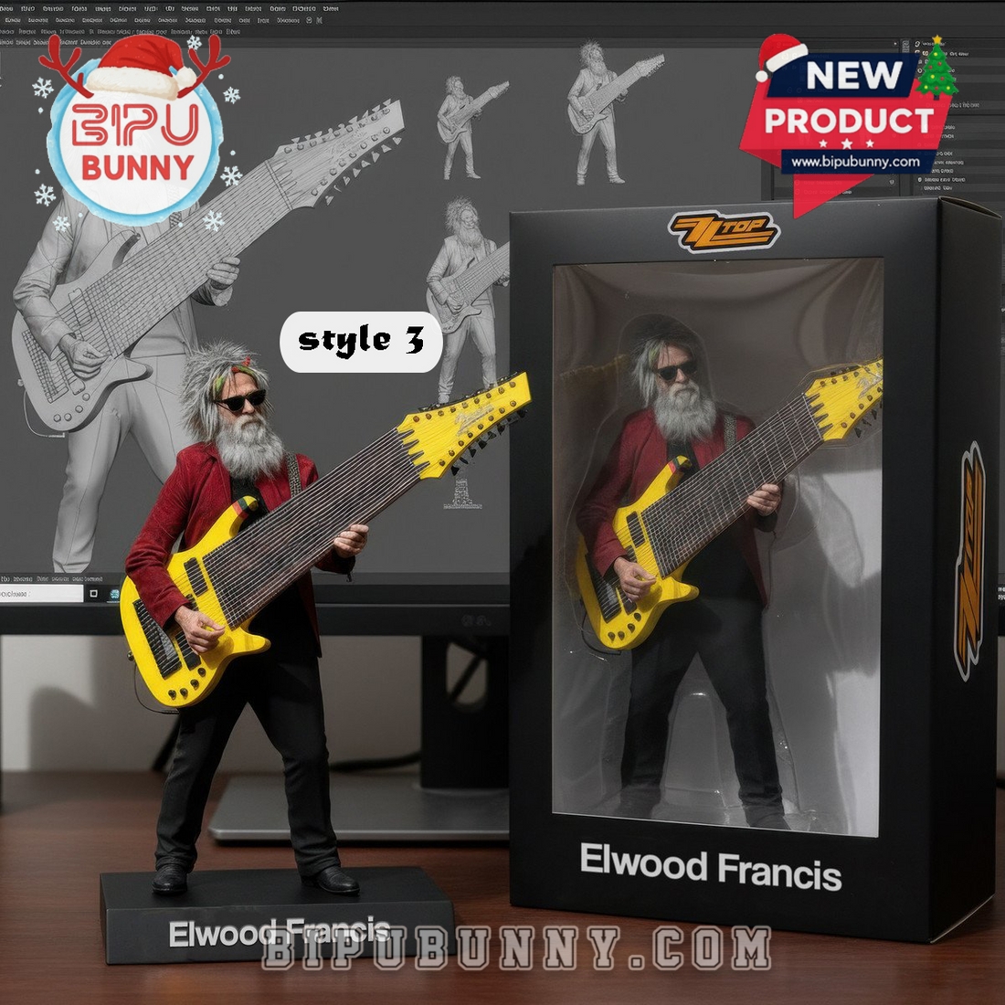 ZZ Top Band Acrylic Plaque 2025 ZZ Top Band Acrylic Plaque 2025