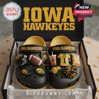 2025 Iowa Hawkeyes Limited Crocs Clogs